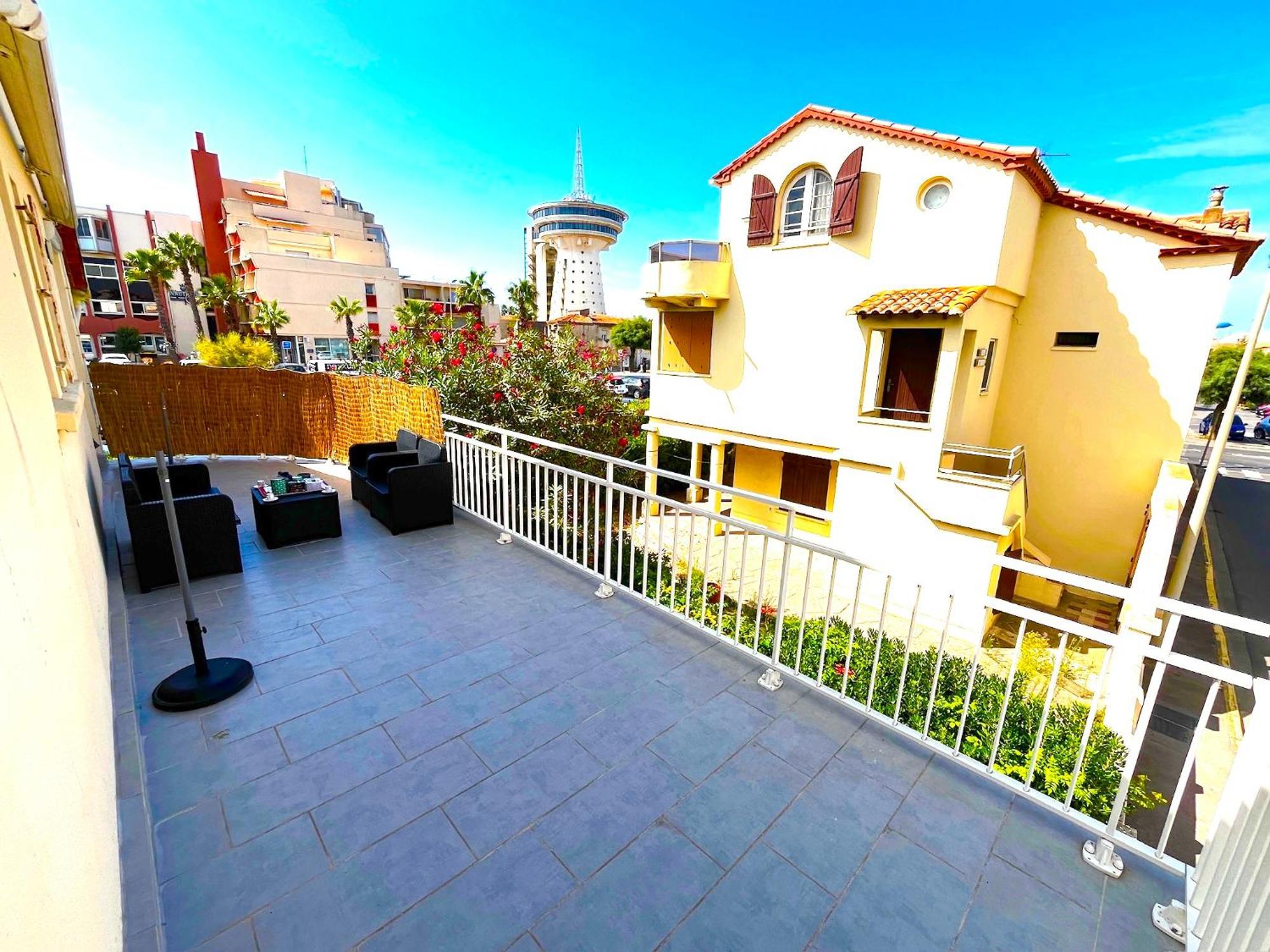 Villa Cantarela, Palavas Plage, Vue Mer 외부 사진